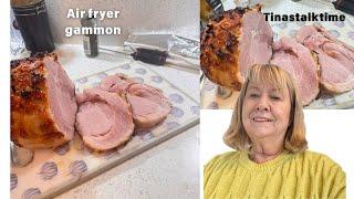 Glazed gammon in the Cosori TwinFry air fryer and my thank you for 7000 subscribers