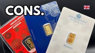 The TRUTH and CONS buying Gold here in the UK - New stackers be aware!