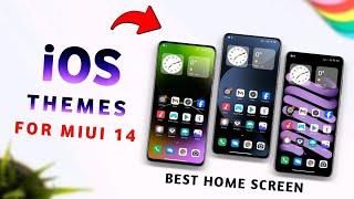  Top 3 AMAZING iOS Themes for Miui 14 | iOS Themes | iOS theme for miui