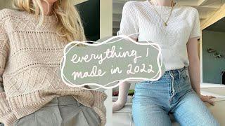 ･ﾟeverything I knitted in 2022!  ･ﾟ(part one)