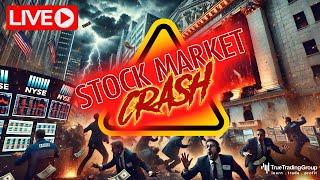 Stock Market Crash Is Here Or Huge Opportunity To Buy The Dip? Find Out Live!