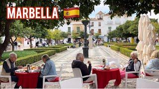 Marbella Old Town Walking Tour 4K HD Spain  February 5, 2024