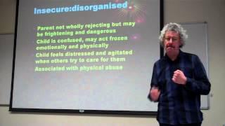 Dave Miller 'Attachment' Lecture - Disorganised attachment