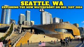 THE NEW SEATTLE WATERFRONT park and overlook walk now open to the public | 4K Walking Tour 2024 