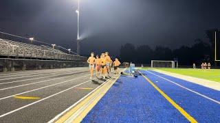 HSE distance takes on 400m repeats workout!