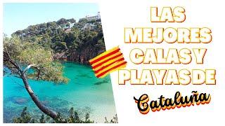  Las 5 MEJORES PLAYAS de CATALUÑA |  MEJORES CALAS de CATALUNYA