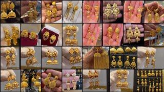 300+latest Bridal Gold Earrings designs /Most beautiful Gold Earrings designs /New Earrings Design