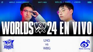 Worlds 2024 | Cuartos de Final | S4D1 | League of Legends