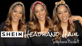 Shein Headband Haul | Affordable Headbands for Headband Wigs | StephanieNicoleH