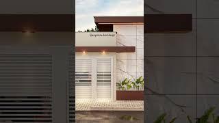 Fachadas de casas simples e modernas! #shorts #shortsvideo #shortsyoutube #projetosdecasas
