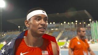 IAAF WU20 2016 Bydgoszcz 200m Final Men Gold Michael NORMAN JR USA