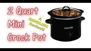 The Crock Pot 2 Quart Round Dish Slow Cooker