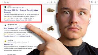 La PAGE e-commerce PARFAITE en SEO ("fleur CBD") 