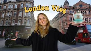 Living in London | Tea, Thrifting, and Drawing | London vlog 8