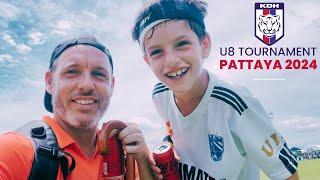 The famous Pattaya Thailand Football Tournament between father and son!