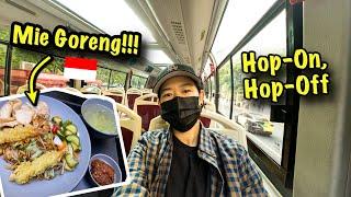 Trying out INDONESIAN FOOD & taking a bus sightseeing in SHANGHAI