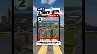 Cleanest Cities in America #shorts