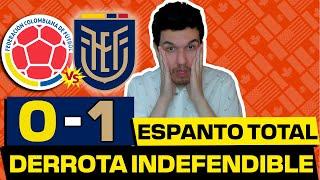 COLOMBIA 0 ECUADOR 1ELIMINATORIAS MUNDIAL 2026DESASTRE DE COLOMBIA y ÉPICO ECUADOR