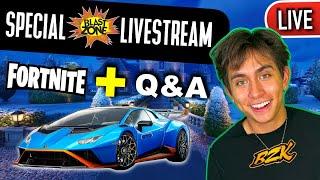 SPECIAL LIVESTREAM Q & A AND FORTNITE LIVE