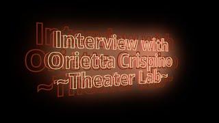 Vaudevisuals interview with Theater Lab's Orietta Crispino