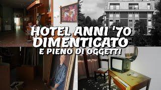 ENORME ALBERGO ANNI '70 ABBANDONATO! UNA CAPSULA DEL TEMPO CON TANTISSIMI OGGETTI! [Urbex Italia]