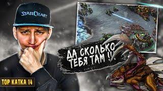 ЗЕРГ НАСИЛОВАЛ МЕНЯ МЯСОМ КАК МОГ | ТОП КАТКА 14 | StarCraft 2 | A5TON ТЕРРАН