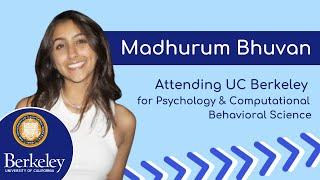 Madhurum's SK Journey to UC Berkeley | SK Testimonial