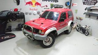 RC Mitsubishi Pajero 1:9 (Kyosho Chassis) from 1990s