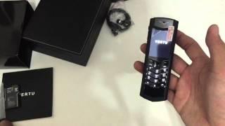 Vertu Signature S Design - Black Replica (телефон Верту Сигнатуре Черный) Обзор