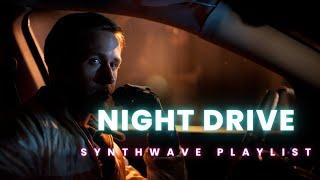 Night Drive With Ryan Gosling [Synthwave/Retrowave/80’s Mix]