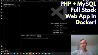 Build a Full Stack Web App in PHP and MySQL with Docker from scratch!