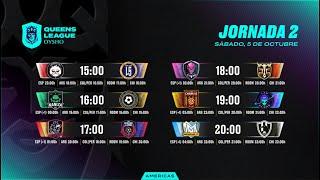  Queens League Oysho Americas - JORNADA 2  #QUEENSLEAGUEJ2