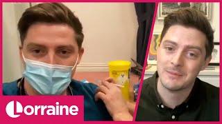 Dr Alex Shares Moment He Received COVID-19 Vaccine | Lorraine