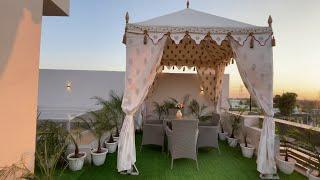 Rooftop Gazebo at Your Villa | Icarus Dev Vihan Villas | Jaipur