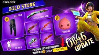 Gold Store in OB46 Update | Free Fire New Event | Ff New Event| New Event Ff