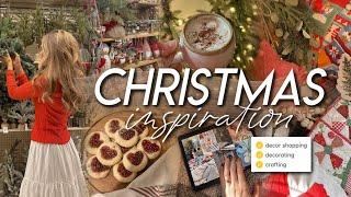 CHRISTMAS INSPIRATION | decor shopping, decorating, baking, craft ideas, & getting into the spirit 