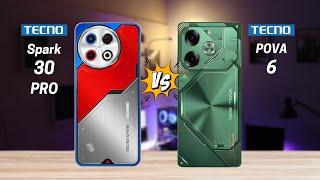 Tecno Spark 30 Pro vs Tecno Pova 6