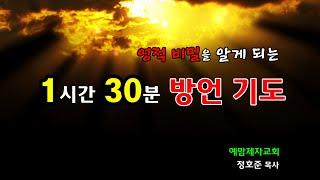 영적 비밀을 알게되는 방언(영의 기도) 1시간 30분