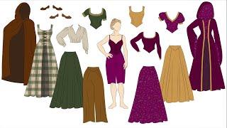 Creating a Capsule Wardrobe for a Medieval Fantasy Adventure!
