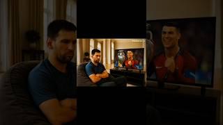 When Ronaldo wins Messi's reaction  #ai #artificialintelligence #ronaldo #messi #football