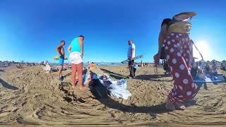 ️MUST SEE Beach Barcelona | Video VR360° Walking Tour | Discover the Best Beaches