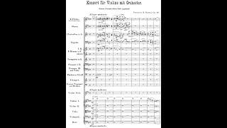 Violin Concerto in D Major Op.35a BV 243 By Ferruccio Busoni (with Score)