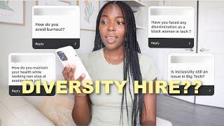 The Harsh Truth Of Being A Black Woman In Tech | Q&A Video