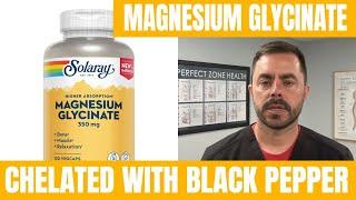  Solaray Magnesium Glycinate Review - Best Chelated Magnesium Supplement with Black Pepper