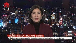 South Korea president says martial law not insurrection | East Asia Tonight (Dec 19)