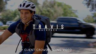 Travis Backpack Crowdfunding Video - Made by Envy Creative