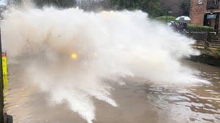 Good old Rufford Ford Best Bits || vehicles vs deep water || flood compilation