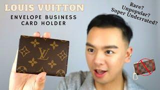 THE ONLY SLG WE NEVER HEAR ABOUT! Envelope Business Card Holder Louis Vuitton Monogram Review