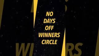 NoDaysOff DFS Winners Circle #shorts