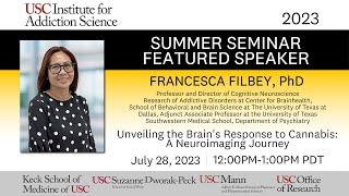 IAS Summer Seminar - Francesca Filbey, PhD